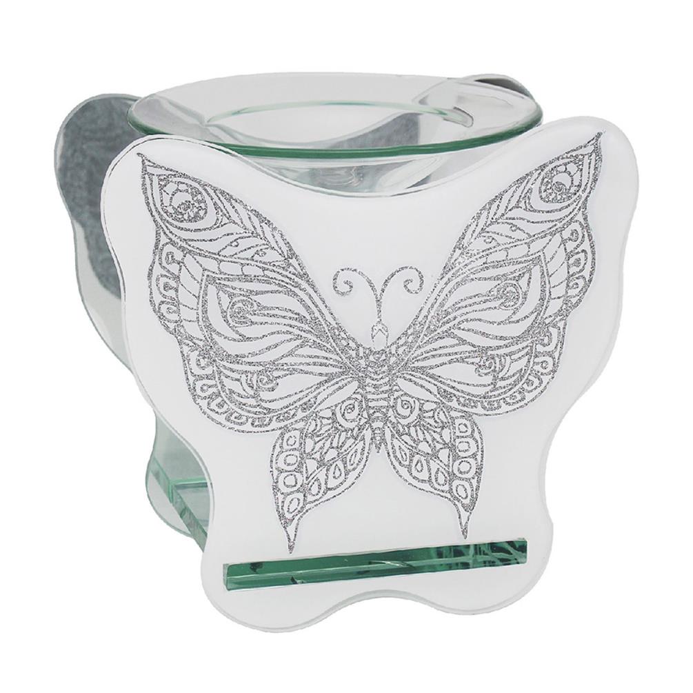 Desire Aroma Butterfly Glass Wax Melt Warmer £6.59